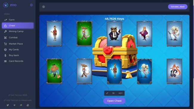 игра Zoo - Crypto World
