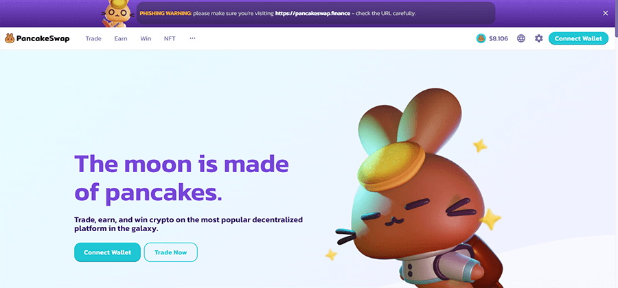 Биржа PANCAKESWAP (V2)