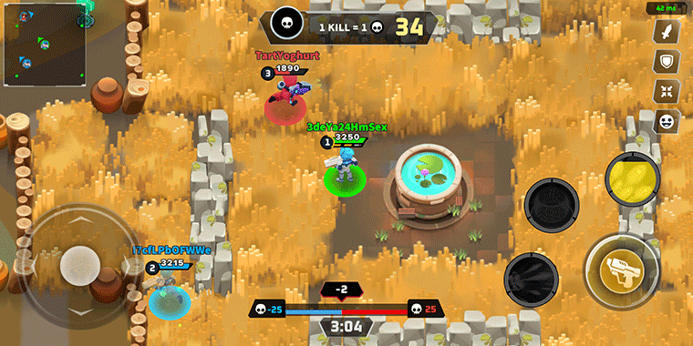 Thetan Arena игровой процесс