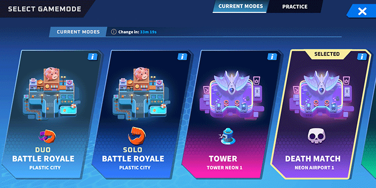 Thetan Arena режимы игры