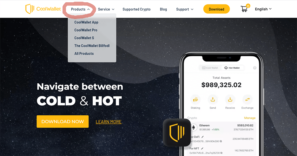 как купить кошелек CoolWallet