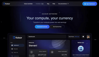 KAISAR NETWORK — новый DePIN проект с браузерным майнингом (по типу Grass) Kaisar Network