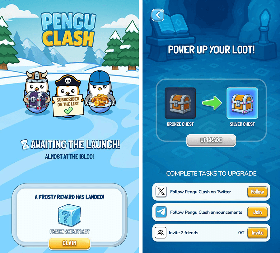 Pengu Clash game